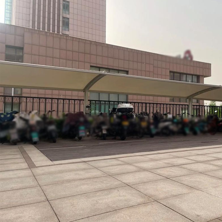 衡阳县膜结构电动车棚