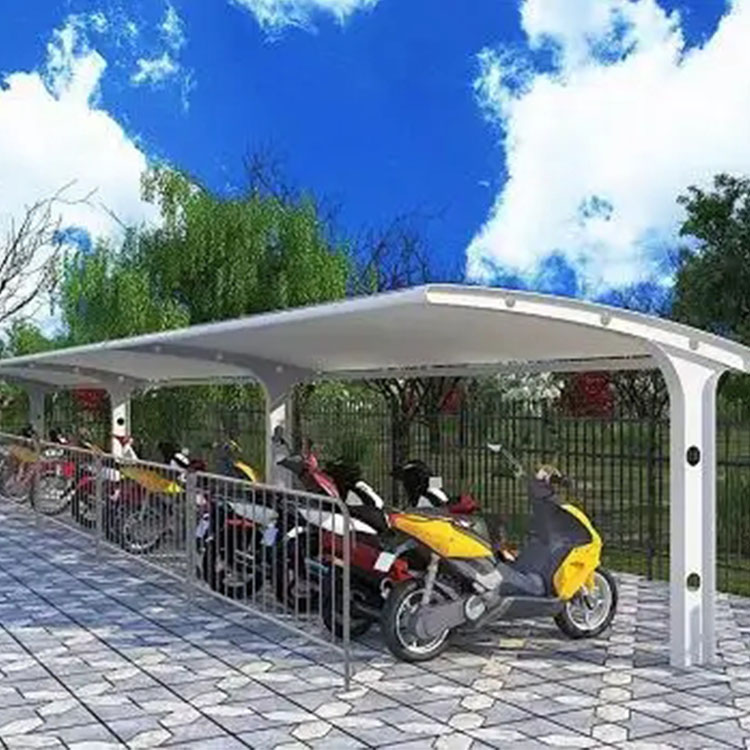 衡阳县膜结构电动车棚